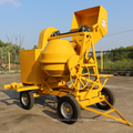 500L portable concrete mixer self loading